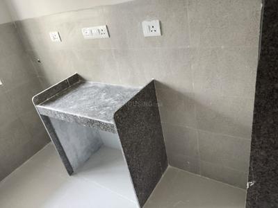 Kitchen Image of 798 Sq.ft 1 BHK Apartment / Flat for rent in Kanakia Zen World, Kanjurmarg East Mumbai for Rs. 46000