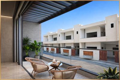 Balcony Image of 1600 Sq.ft 3 BHK Villa for sale in Sarojini Nagar Lucknow for Rs. 6512000