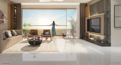 Hall Image of 2496 Sq.ft 4 BHK Apartment / Flat for sale in Cristallo The Arista, Pimple Nilakh Pune for Rs. 24500000