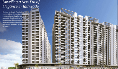 Image of 1138 Sq.ft 2 BHK Apartment / Flat for sale in Renuka Panch Tattva, Tathawade, Pune for Rs. 8300000