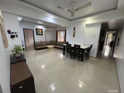Hall Image of 1350 Sq.ft 3 BHK Apartment / Flat for rent in Kashish Park Tower, Dharamveer Nagar Thane for Rs. 70000