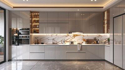 Kitchen Image of 2850 Sq.ft 3 BHK Apartment / Flat for sale in Ace Hanei, Noida Extension Greater Noida for Rs. 31700000