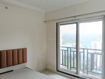 Bedroom Image of 500 Sq.ft 1 BHK Apartment / Flat for rent in Raunak Bliss Phase A A3, Kasarvadavali Thane for Rs. 25000