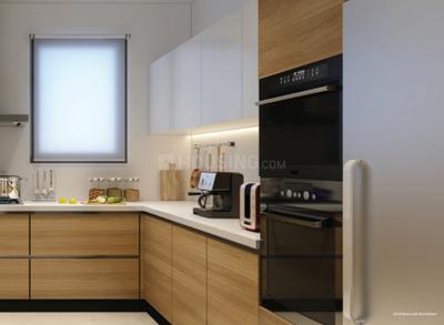 Kitchen Image of 3074 Sq.ft 4 BHK Apartment / Flat for sale in Kasturi The Balmoral Hillside, Baner Pune for Rs. 44700000