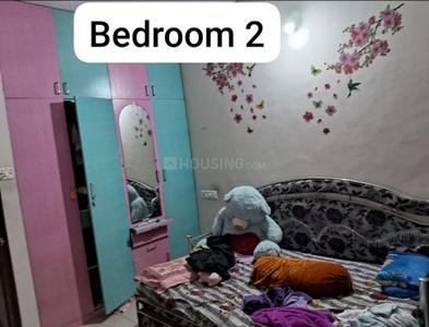 Bedroom Image of 1250 Sq.ft 3.5 BHK Duplex for sale in Darshanam Shreeji Aangan, Tarsali Vadodara for Rs. 6800000