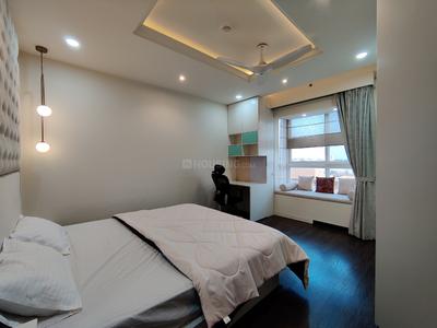 Bedroom Image of 2270 Sq.ft 4.5 BHK Apartment / Flat for rent in Bhartiya Nikoo Homes Phase 2, Thanisandra Bengaluru for Rs. 150000