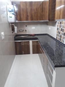 Kitchen Image of 745 Sq.ft 2 BHK Builder Floor for rent in Karol Bagh New Delhi for Rs. 26000