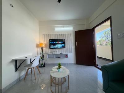 Hall Image of 650 Sq.ft 1 BHK Apartment / Flat for rent in Indira Nagar Bengaluru for Rs. 45000