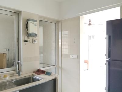 Kitchen Image of 1780 Sq.ft 3 BHK Apartment / Flat for rent in Soham Crystal Spires, Thane West Thane for Rs. 84000