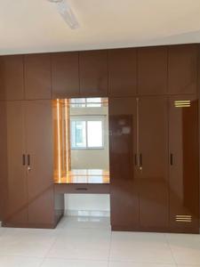 Bedroom Image of 1960 Sq.ft 3 BHK Apartment / Flat for rent in Prestige Green Gables, Panathur Bengaluru for Rs. 115000