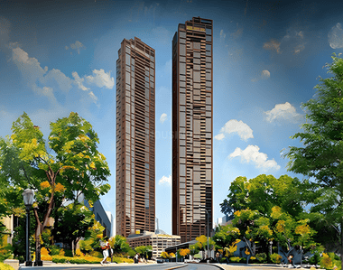 Image of 1745 Sq.ft 3 BHK Apartment / Flat for sale in Runwal Raaya Tower 1, Lower Parel, Mumbai for Rs. 125600000