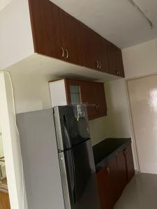Kitchen Image of 950 Sq.ft 2 BHK Apartment / Flat for rent in Magarpatta Iris, Magarpatta City Pune for Rs. 39000