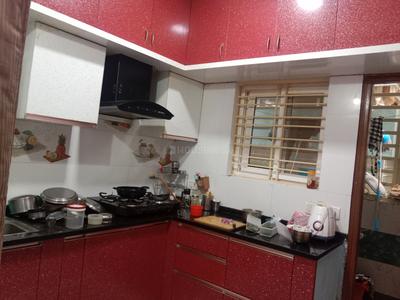 Kitchen Image of 1100 Sq.ft 2 BHK Apartment / Flat for rent in Gottigere Bengaluru for Rs. 25000
