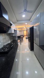 Kitchen Image of 1800 Sq.ft 3 BHK Apartment / Flat for rent in Malviya Nagar Jaipur for Rs. 50001