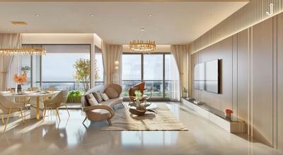 Hall Image of 2105 Sq.ft 4 BHK Apartment / Flat for sale in Jhamtani Ace Abundance, Mundhwa Pune for Rs. 28500000