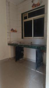 Kitchen Image of 550 Sq.ft 1 BHK Apartment / Flat for rent in Rabale Navi Mumbai for Rs. 13500
