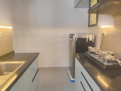 Kitchen Image of 640 Sq.ft 1 BHK Apartment / Flat for rent in Eden Park At The Prestige City, Sarjapur Bengaluru for Rs. 33000