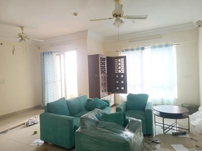 Living Room Image of 2000 Sq.ft 3 BHK Apartment / Flat for rent in G Corp The Icon, Thanisandra Bengaluru for Rs. 58000