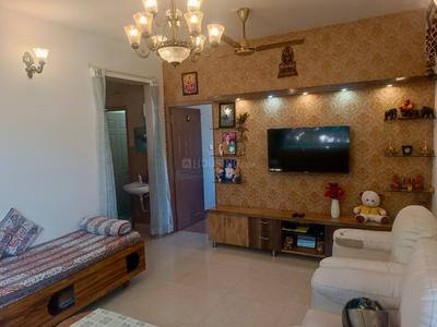 Living Room Image of 800 Sq.ft 2 BHK Apartment / Flat for sale in Sanjaynagar Bengaluru for Rs. 10500000