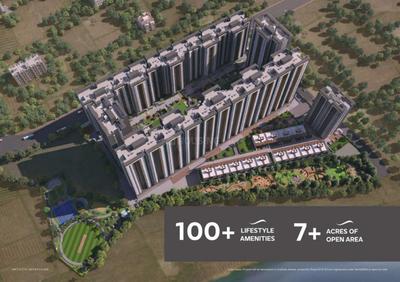 Image of 1015 Sq.ft 2 BHK Apartment / Flat for sale in Gini Vivante, Kiwale, Pune for Rs. 8000000
