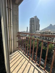 Balcony Image of 755 Sq.ft 2 BHK Apartment / Flat for sale in Shree Maruti Heights, Kalwa Thane for Rs. 10300000
