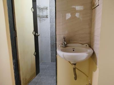 Bathroom Image of 700 Sq.ft 1 BHK Apartment / Flat for rent in Ulwe Navi Mumbai for Rs. 15000