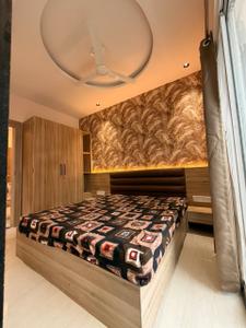 Bedroom Image of 450 Sq.ft 1 BHK Apartment / Flat for rent in Vijay Nagar Indore for Rs. 20000