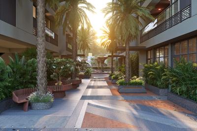 Image of 2205 Sq.ft 3 BHK Apartment / Flat for sale in Kesari Hilltown Lavish, Raysan, Gandhinagar for Rs. 9800000