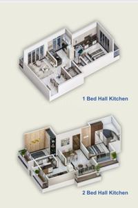 Image of 271 Sq.ft 1 RK Apartment / Flat for sale in Shivam Aai Chandika Hills, Naigaon East, Naigaon for Rs. 2751000