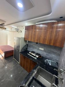 Kitchen Image of 250 Sq.ft 1 RK Independent House for rent in Moti Nagar New Delhi for Rs. 13000