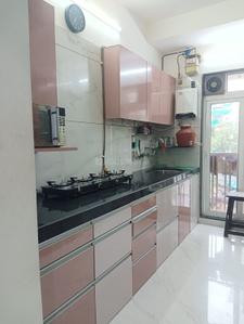Kitchen Image of 874 Sq.ft 3 BHK Apartment / Flat for sale in Mulund West Mumbai for Rs. 26500000