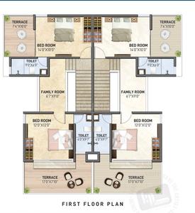 Image of 2300 Sq.ft 3 BHK Villa for sale in Nirmiti Shree Kartikeya, Deolali Camp, Devlali for Rs. 9500000