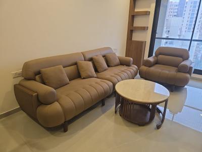 Living Room Image of 1000 Sq.ft 2 BHK Apartment / Flat for rent in DLH Leo Tower, Andheri West Mumbai for Rs. 120000