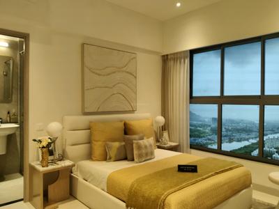 Bedroom Image of 900 Sq.ft 2 BHK Apartment / Flat for sale in Rustomjee La Familia, Thane West Thane for Rs. 16000000