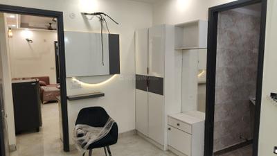 Living Room Image of 750 Sq.ft 2 BHK Builder Floor for rent in Dwarka Mor New Delhi for Rs. 17000