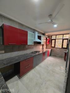 Kitchen Image of 4000 Sq.ft 4 BHK Builder Floor for rent in Geetanjali Enclave New Delhi for Rs. 160000