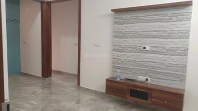 Living Room Image of 850 Sq.ft 2 BHK Builder Floor for rent in Thanisandra Bengaluru for Rs. 20000