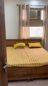 Bedroom Image of 540 Sq.ft 1 BHK Builder Floor for rent in Rajouri Garden New Delhi for Rs. 25000