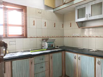 Kitchen Image of 520 Sq.ft 1 BHK Builder Floor for rent in New Tippasandra Bengaluru for Rs. 25000