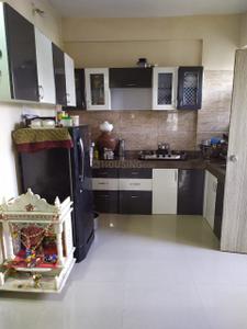 Kitchen Image of 610 Sq.ft 1 BHK Apartment / Flat for sale in Sukhwani Palms, Wagholi Pune for Rs. 3700000