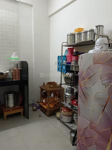 Kitchen Image of 600 Sq.ft 1 BHK Apartment / Flat for rent in Dhankawade Tamrind Park Phase 1, Dhayari Pune for Rs. 12000