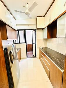 Kitchen Image of 1000 Sq.ft 2 BHK Apartment / Flat for rent in Sterling Skyline, Bhicholi Mardana Indore for Rs. 22000