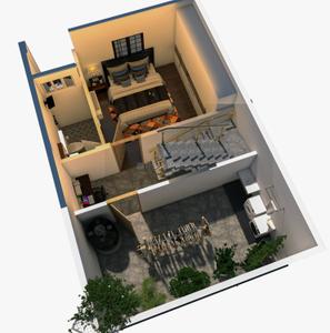 Bedroom Image of 2500 Sq.ft 4 BHK Independent House for sale in Subramanyapura Bengaluru for Rs. 20000000