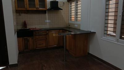 Kitchen Image of 900 Sq.ft 2 BHK Builder Floor for rent in HSR Layout Bengaluru for Rs. 38000