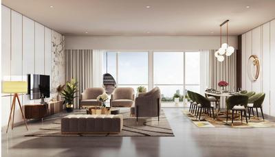 Hall Image of 1700 Sq.ft 3 BHK Apartment / Flat for sale in Godrej Skyline, Mundhwa Pune for Rs. 34900000