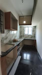 Kitchen Image of 650 Sq.ft 1 BHK Builder Floor for rent in Mahadevapura Bengaluru for Rs. 26000