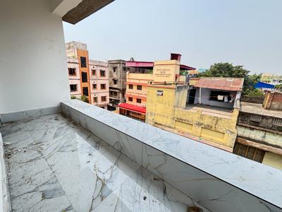 Balcony Image of 820 Sq.ft 3 BHK Apartment / Flat for sale in Siddhaye Apartment, Hindmotor Hooghly for Rs. 2296000