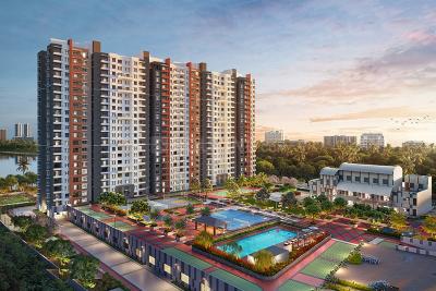 Image of 1605 Sq.ft 3 BHK Apartment / Flat for sale in Ajmera Marina, Yelahanka, Bengaluru for Rs. 16000000