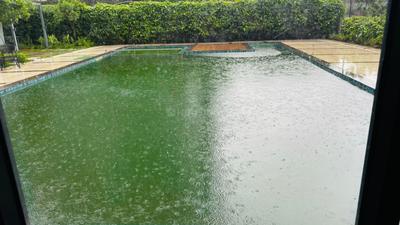 Balcony Image of 1600 Sq.ft 3 BHK Apartment / Flat for rent in Vilas Yashwin Orizzonte, Chokhi Dhani Pune for Rs. 55000