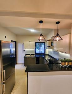 Kitchen Image of 1600 Sq.ft 4 BHK Independent House for rent in Narayan Shrusti Duplex, Sherpura Bharuch for Rs. 21000
